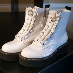 DKNY COMBAT BOOTS